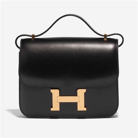 hermes costance black 18